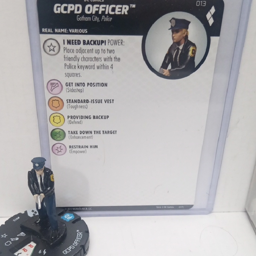 GCPD Officer Miniature Figure